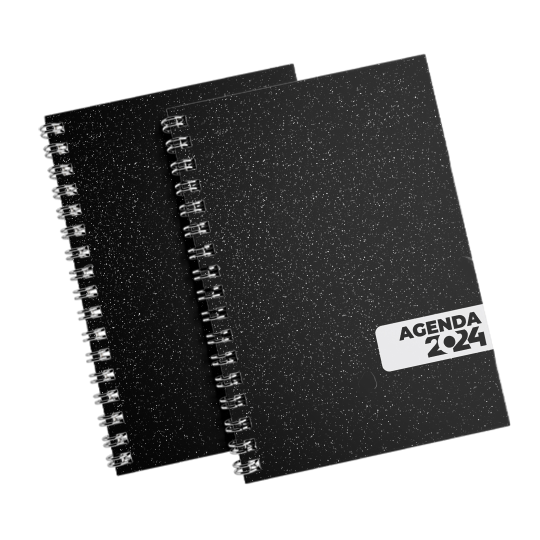 Agenda-2024-com-Wire-O-15x21cm-STARS-15-x-21-Frente-colorida-(4x0)-Couche-150g-(Brilho)